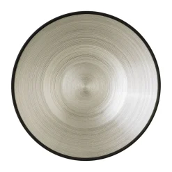 Serveringsfat i munblåst glas, 31 cm, Svart - Rosenthal