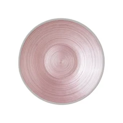 Serveringsfat i munblåst glas, 25 cm, Rosa - Rosenthal