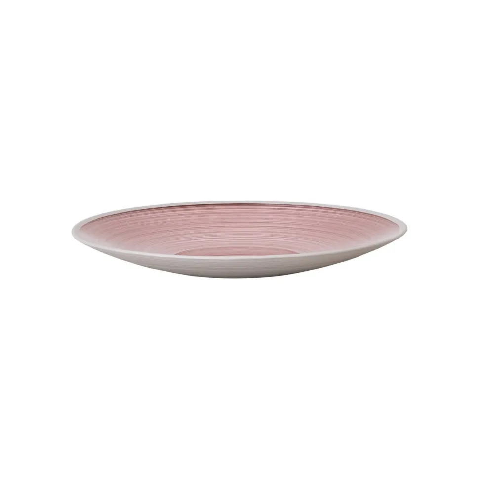 Serveringsfat i munblåst glas, 25 cm, Rosa - Rosenthal