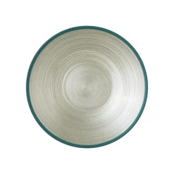 Serveringsfat i munblåst glas, 25 cm, Grönt - Rosenthal
