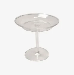 Serveringsfat på fot, glas - 100% Chef