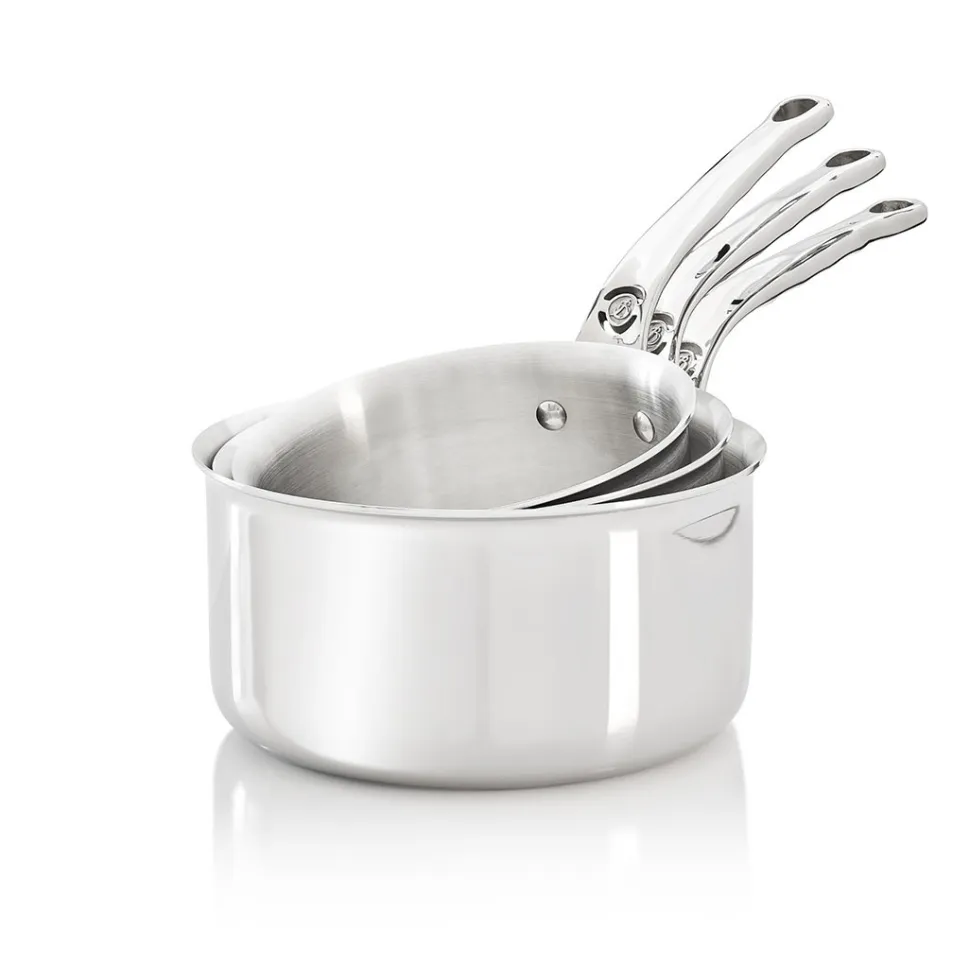 Set med kastruller, 16cm, 18cm och 20cm, Affinity - De Buyer