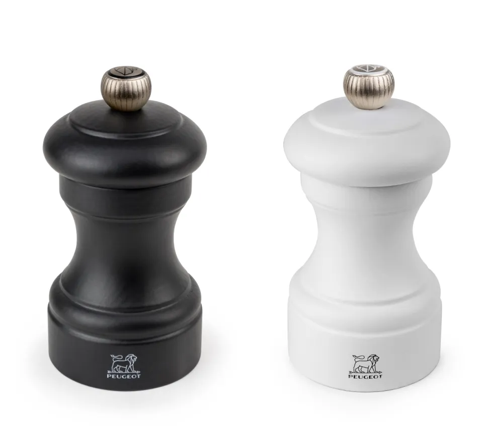 Set med Salt- och Pepparkvarn, 10 cm, Bistro Duo - Peugeot