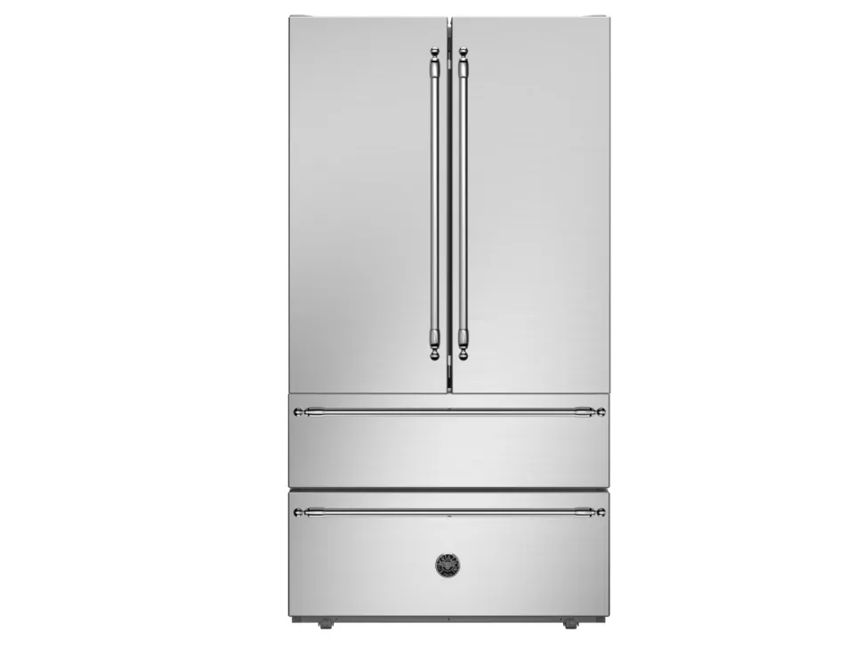 Side-by-side kyl/frys Heritage, med ismaskin, Rostfri - Bertazzoni