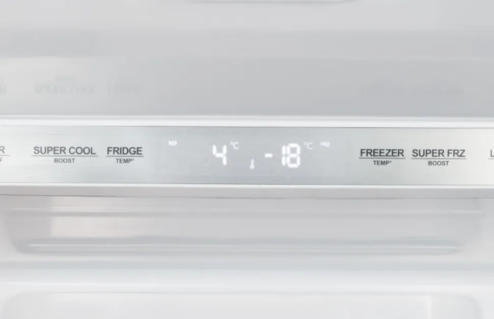 Side-by-side kyl/frys Professional, med ismaskin, Rostfri - Bertazzoni