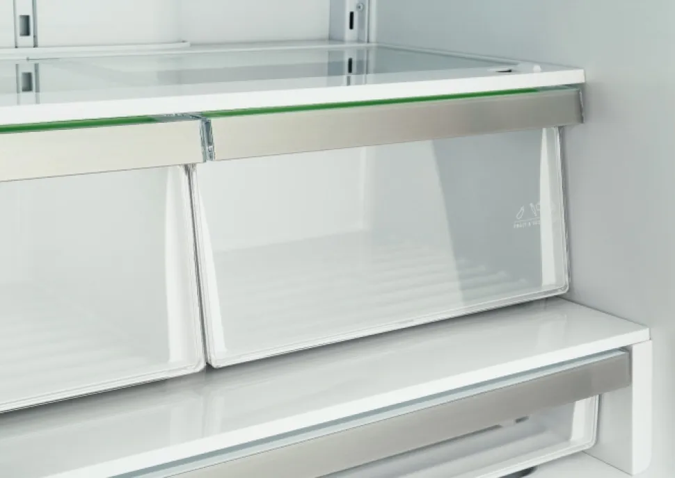 Side-by-side kyl/frys Professional, med ismaskin, Rostfri - Bertazzoni