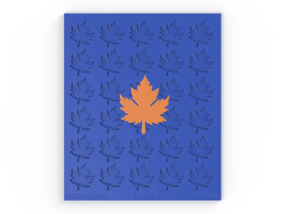 Silikonform, Autumn Tuille Set - Moldbrothers