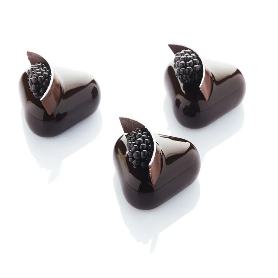 Silikonform, Black, Triangle, 30SIL507 - Martellato
