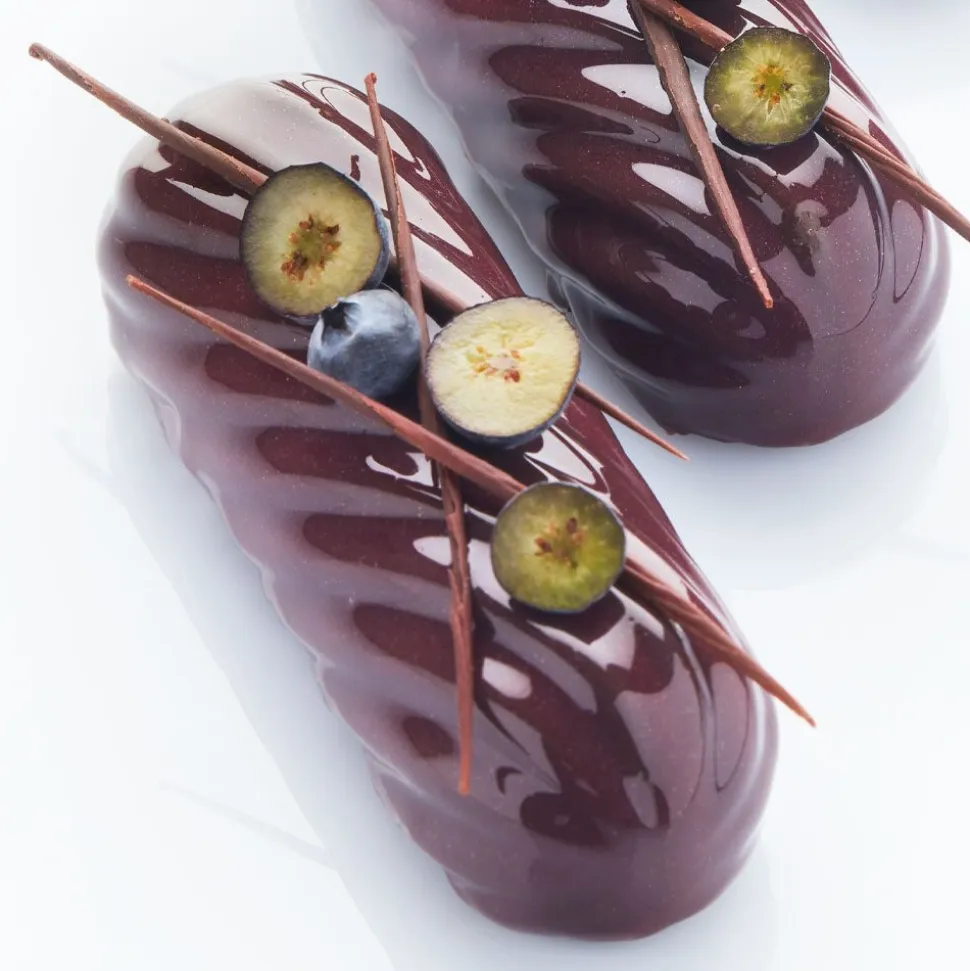 Silikonform, Black, Twist Eclair, 30SIL505 - Martellato