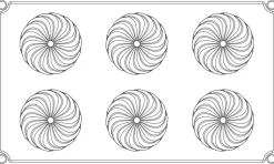 Silikonform, Black, Twist, 30SIL506 - Martellato