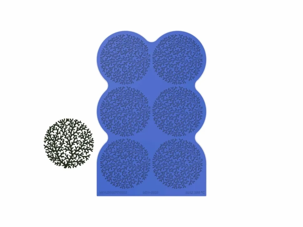 Silikonform, Coral Tuille Mold - Moldbrothers