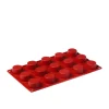 Silikonform FR024, cylinder 15st - Pavoni