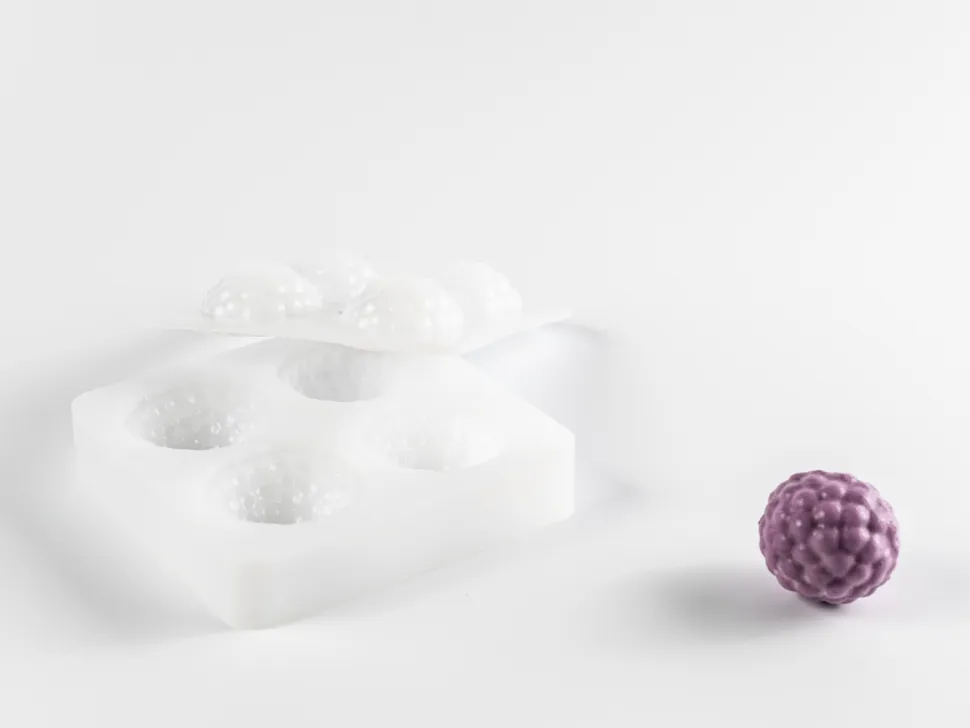 Silikonform för dekor, Björnbär - 100% Chef