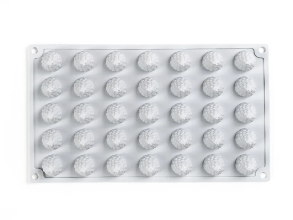Silikonform för dekor, Hallon - 100% Chef