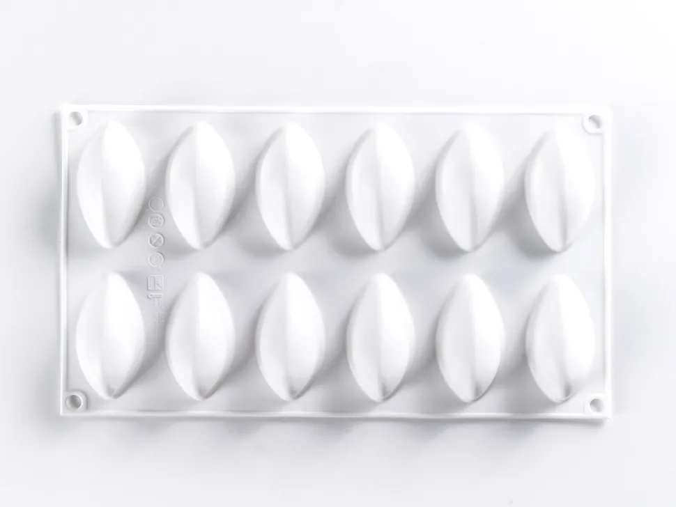 Silikonform för dekor, Quenelle - 100% Chef