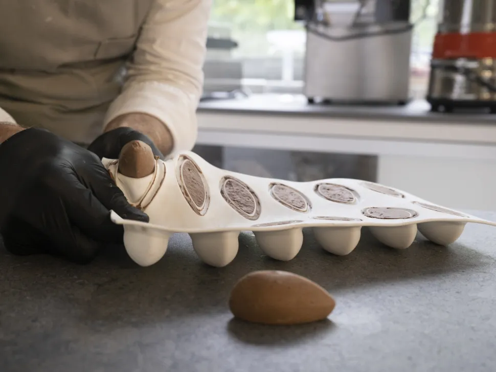 Silikonform för dekor, Quenelle - 100% Chef