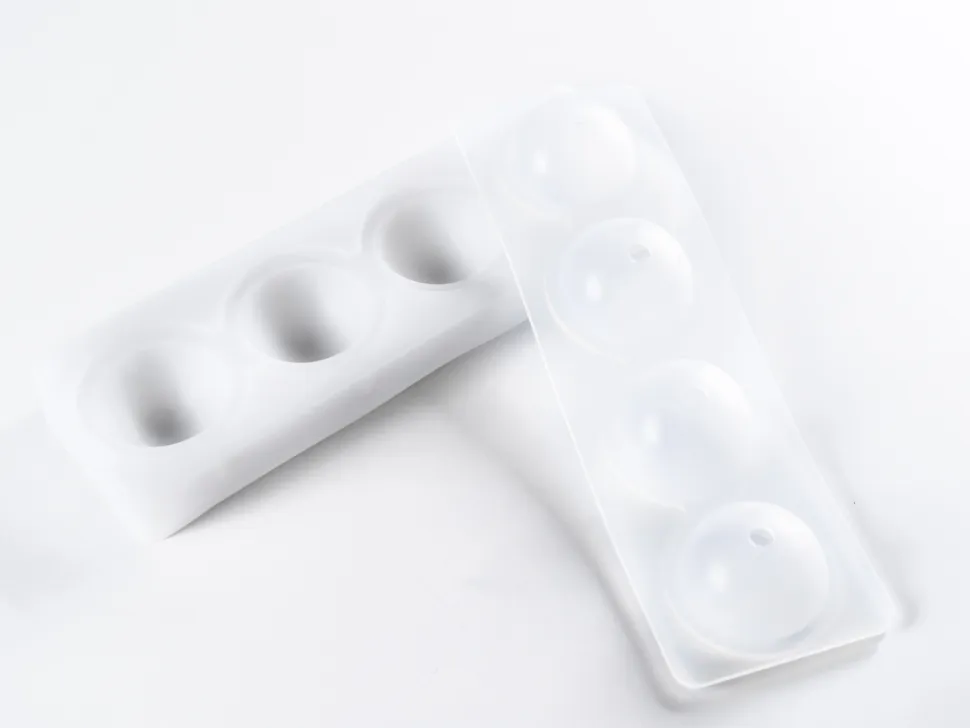 Silikonform för dekor, Sfär L - 100% Chef