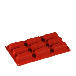 Silikonform FR028, rektanglar 9st - Pavoni
