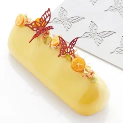 Silikonform för tuile GG051, Liten Fjäril, Gourmand - Pavoni
