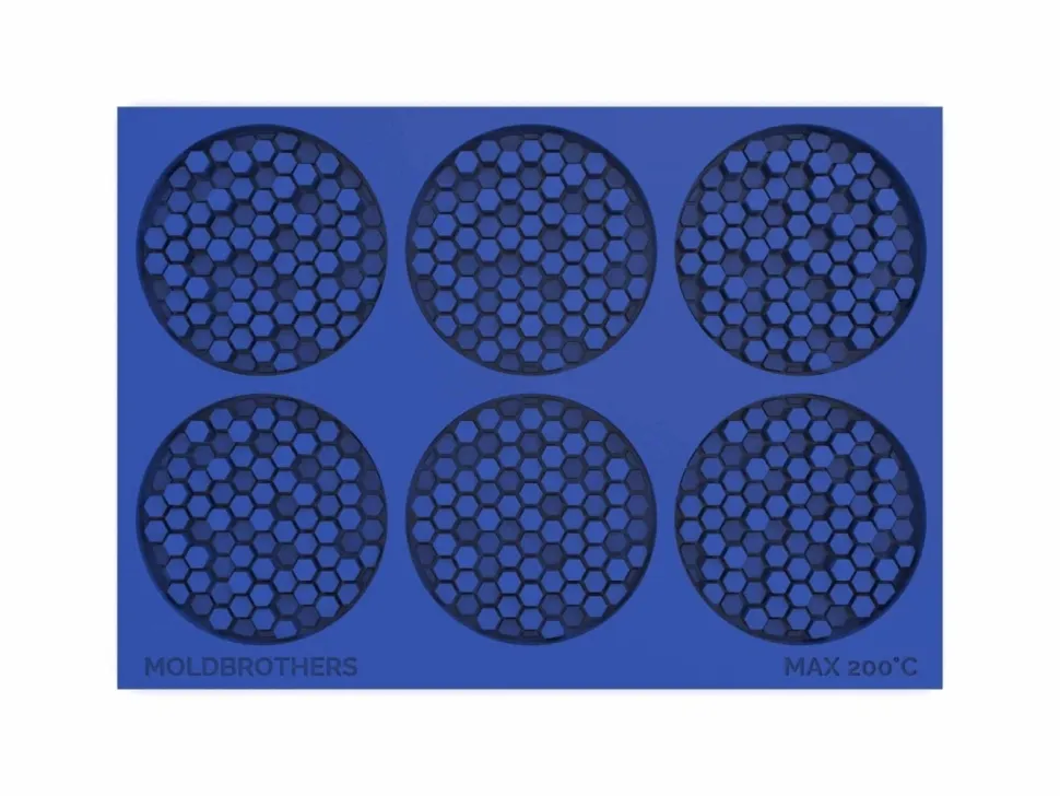 Silikonform, Honeycomb Mold - Moldbrothers
