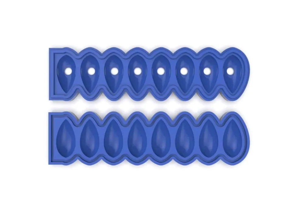 Silikonform, Quenelle Mold Mini - Moldbrothers