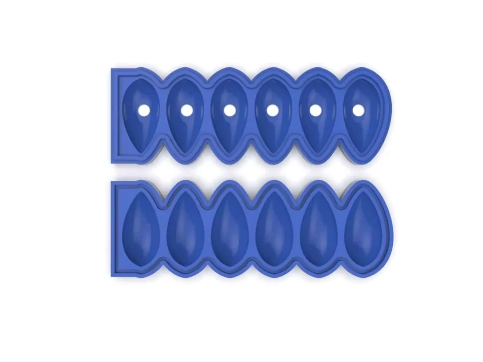 Silikonform, Quenelle Mold - Moldbrothers