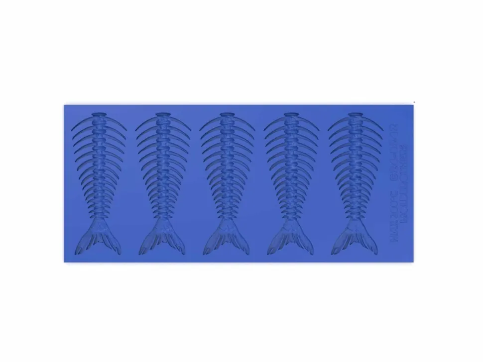 Silikonform, Realistic Fishbone Tuille Mold - Moldbrothers
