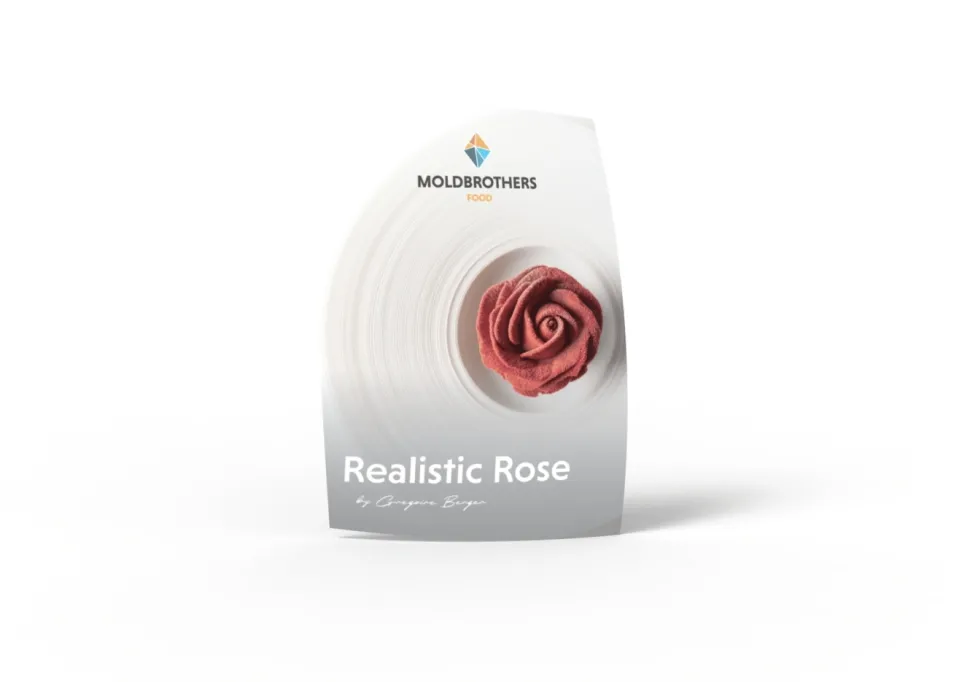 Silikonform, Realistic Rose Mold X Grégoire Berger - Moldbrothers