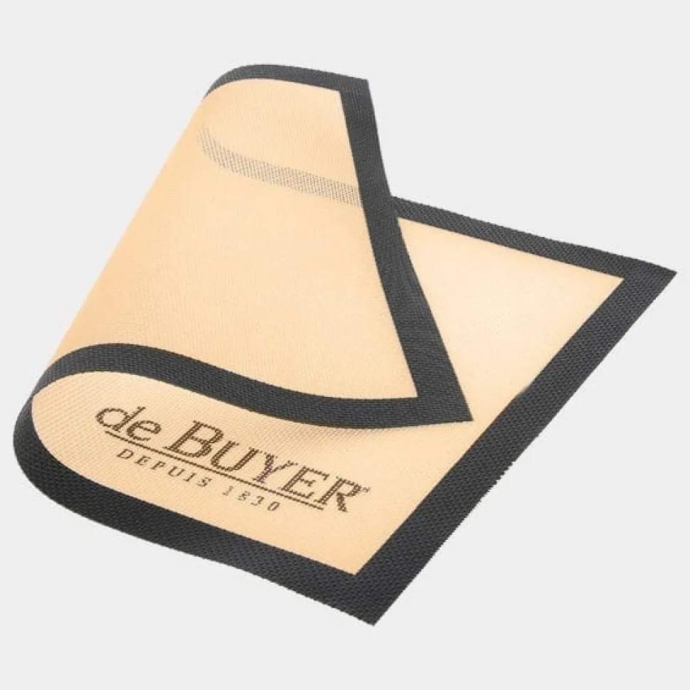 Silikonmatta i glasfiber, perforerad, air mat, GN 1/1 - de Buyer