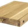 Skärbräda massiv ek 80x40x5 cm - Global