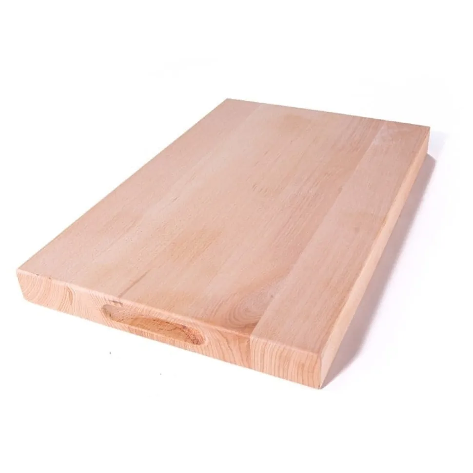 Skärbräda med handtag, bok, 75x30x4 cm - AT-Line