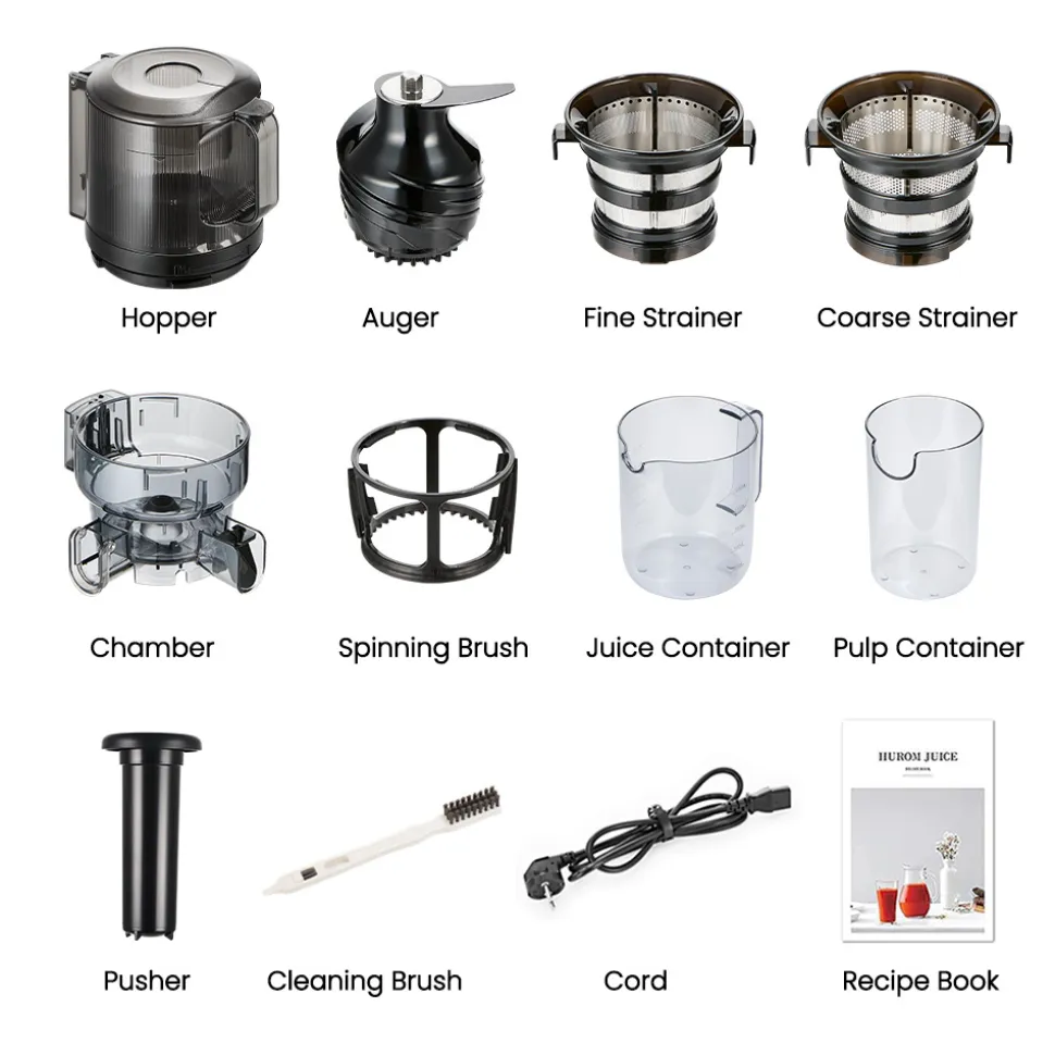 Slow juicer E50ST, Pure Press - Hurom - White