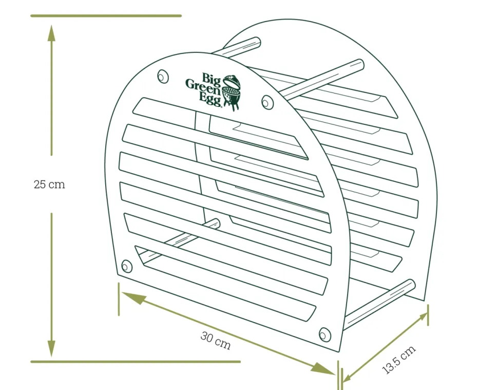 Smoking Tower - Big Green Egg