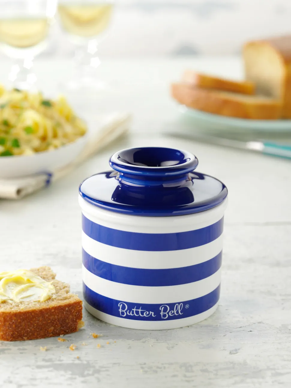 Smörklocka, Nautical Blue - Butter Bell®