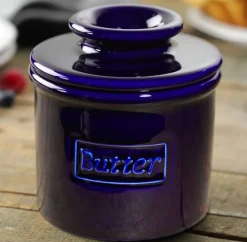 Smörklocka, Retro Cobalt Blue - Butter Bell®