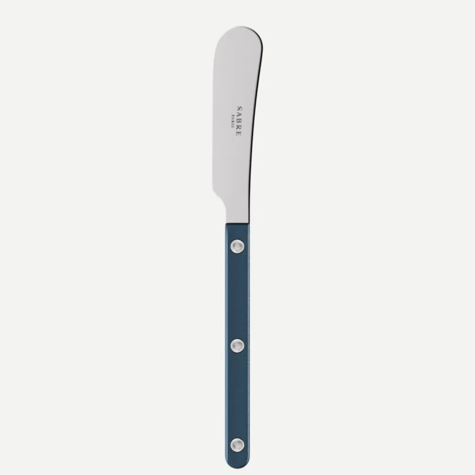 Smörkniv, Bistrot Pearly, Steel blue - Sabre Paris