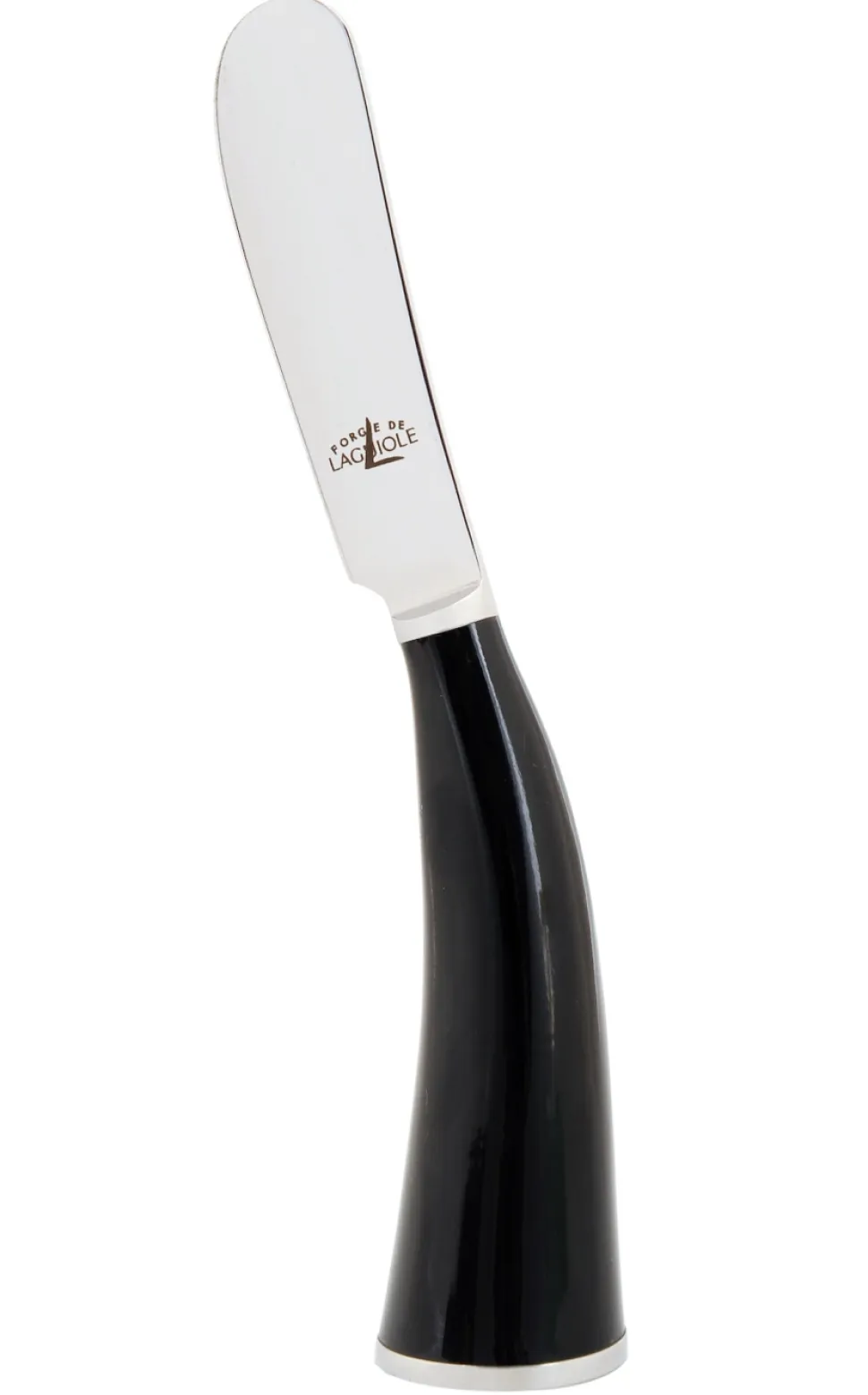 Smörkniv med handtag i Mörkt Horn, Lou Bure - Forge de Laguiole