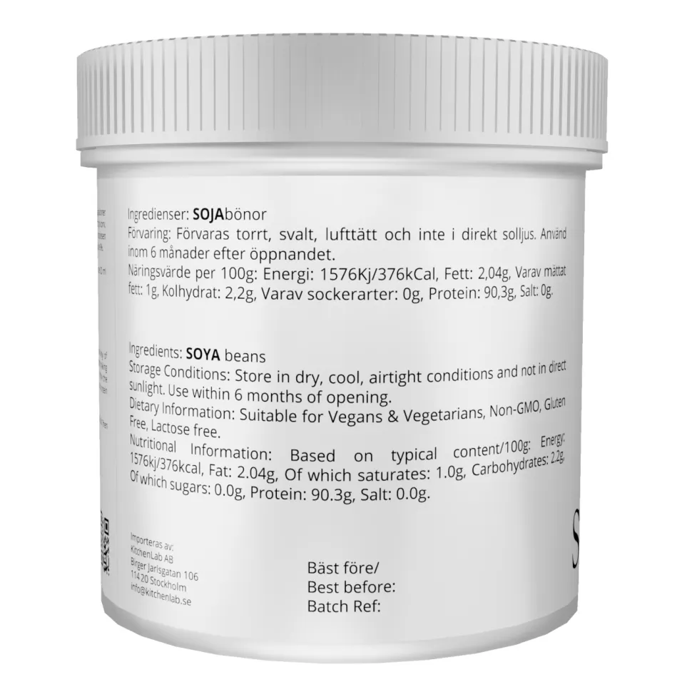Sojaprotein - The Kitchen Lab