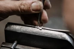 Sommelierkniv av Pistage, damaskerad m dekor, Collection - Forge de Laguiole