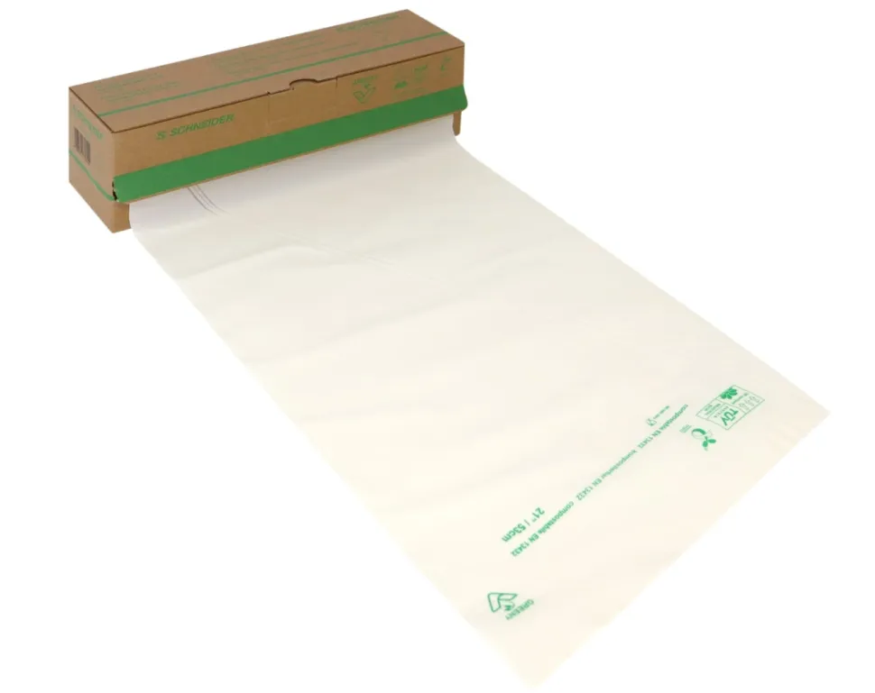Spitspåsar 53 cm, komposterbara, 72-pack — Schneider