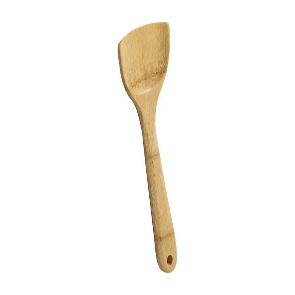 Stir-fryspade i polerad bambu, 35 cm - Joyce Chen