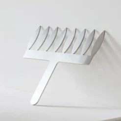 Stålkam för Chokladdekor, Blad 6 cm - Martellato