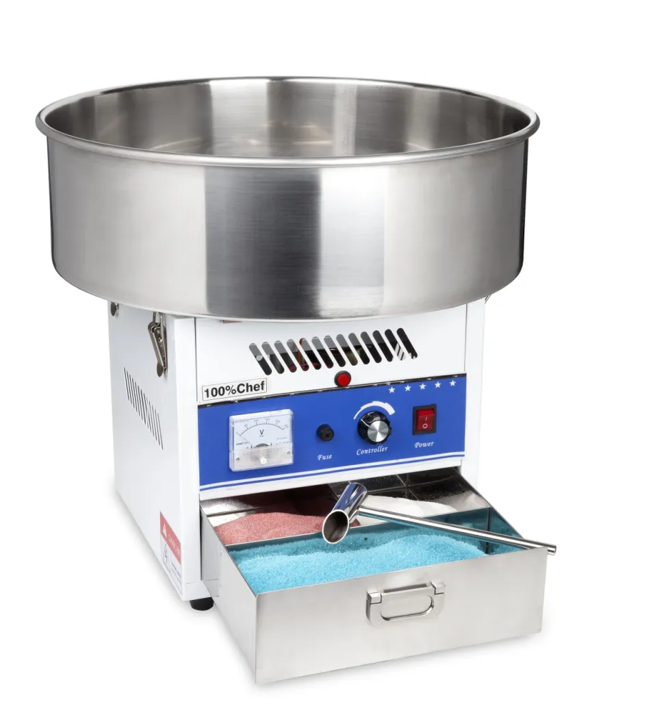 Super Cotton Candy, Maskin för spunnet socker - 100% Chef