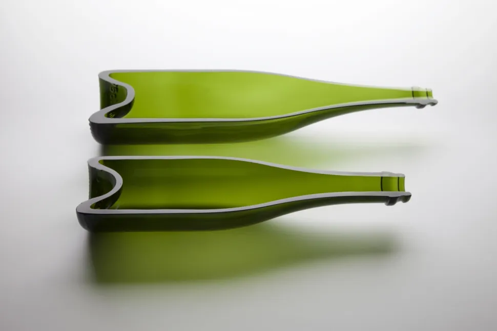 Tallrik, Halv Champagneflaska, 6-pack - 100% Chef