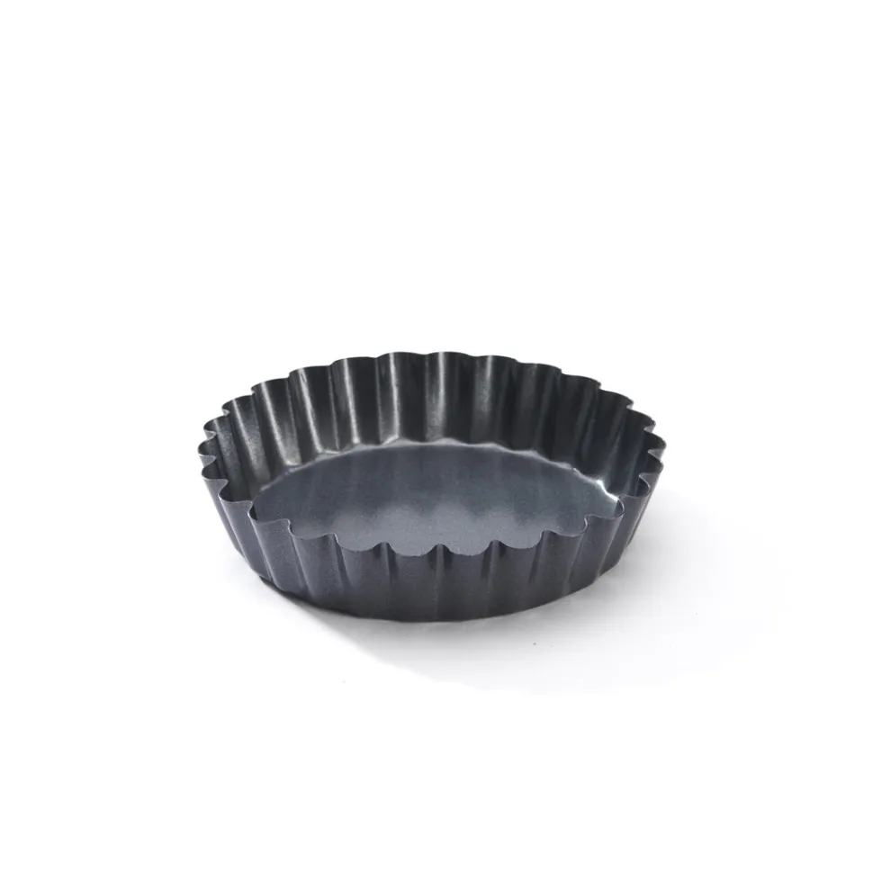 Tartlettform 10cm, non-stick - De Buyer
