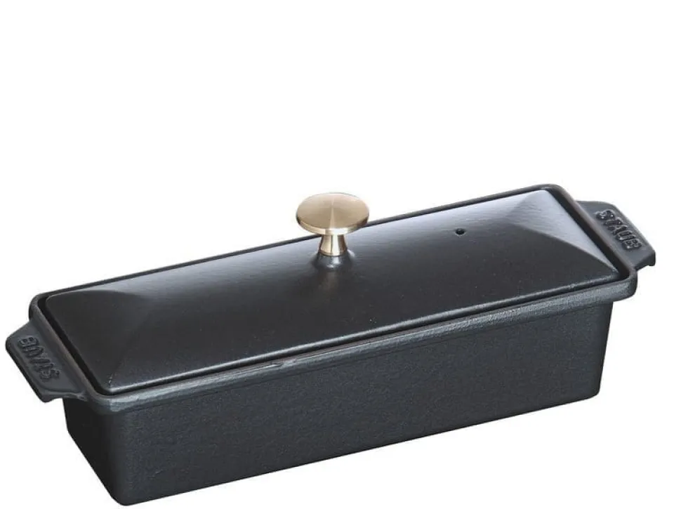 Terrin i gjutjärn, svart - Staub