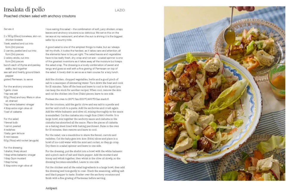 The Italian Table: 100 Classic Recipes - Theo Randall