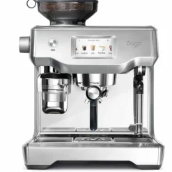 The Oracle Touch, Espressomaskin i borstat stål - Sage
