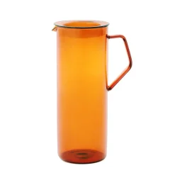 Tillbringare i glas, Amber, 1.2L - Kinto