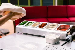 Toppingstation med kantiner - Ooni